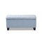 Baxton Studio Fera Light Blue Upholstered Storage Ottoman 154-9275 - alternate 3